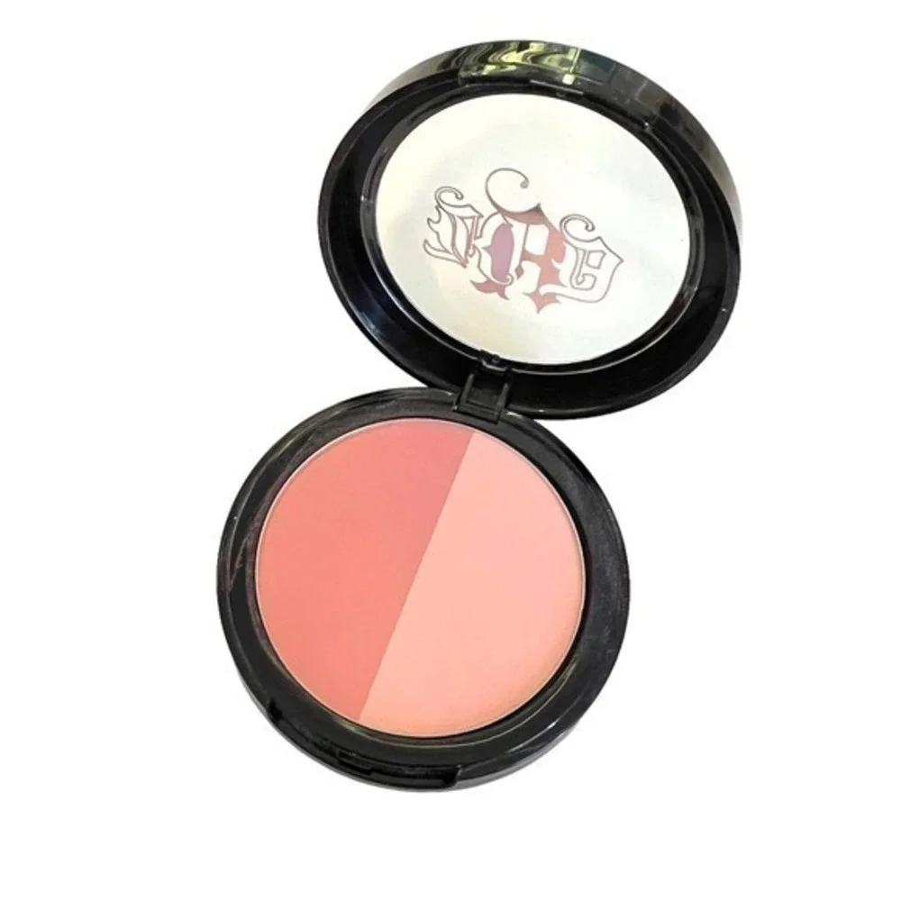 NEW Kat Von D KVD Shade & Light Two Tone Contur Blush Mickey & Mallory peach